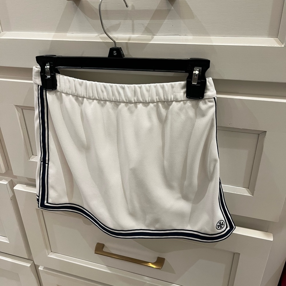 Tory Sport Tennis Skirt White XS